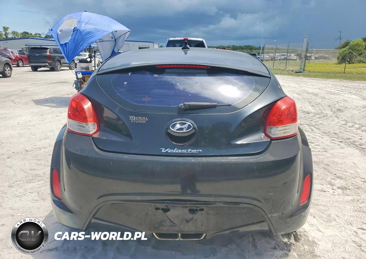 2013 Hyundai Veloster Base VIN:KMHTC6AD9DU130880 - 6