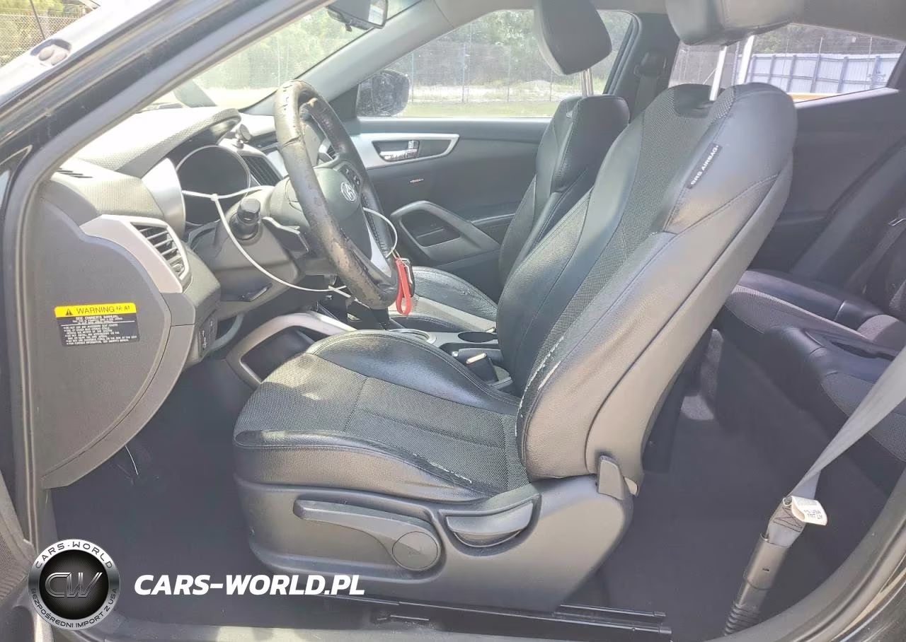 2013 Hyundai Veloster Base VIN:KMHTC6AD9DU130880 - 7