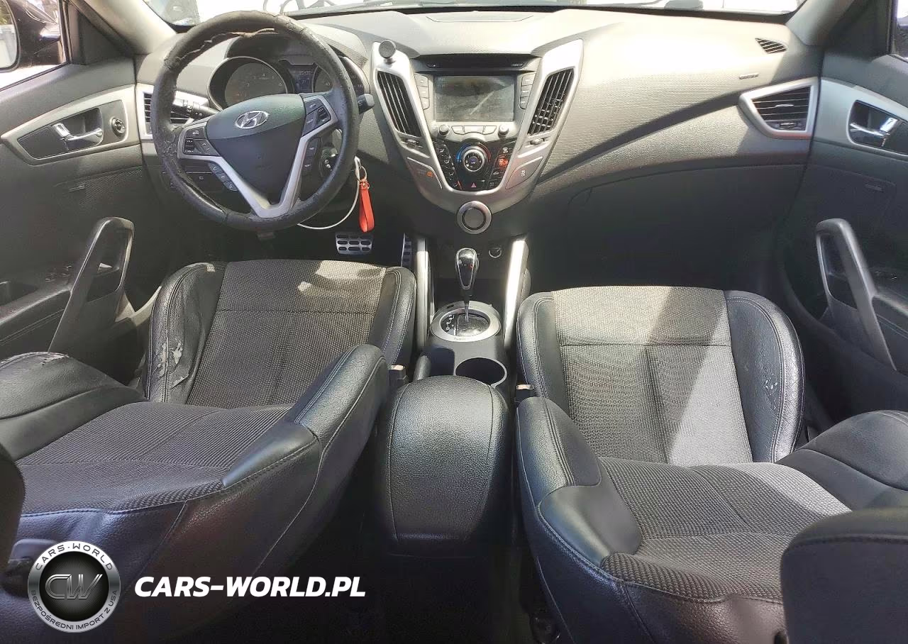2013 Hyundai Veloster Base VIN:KMHTC6AD9DU130880 - 8