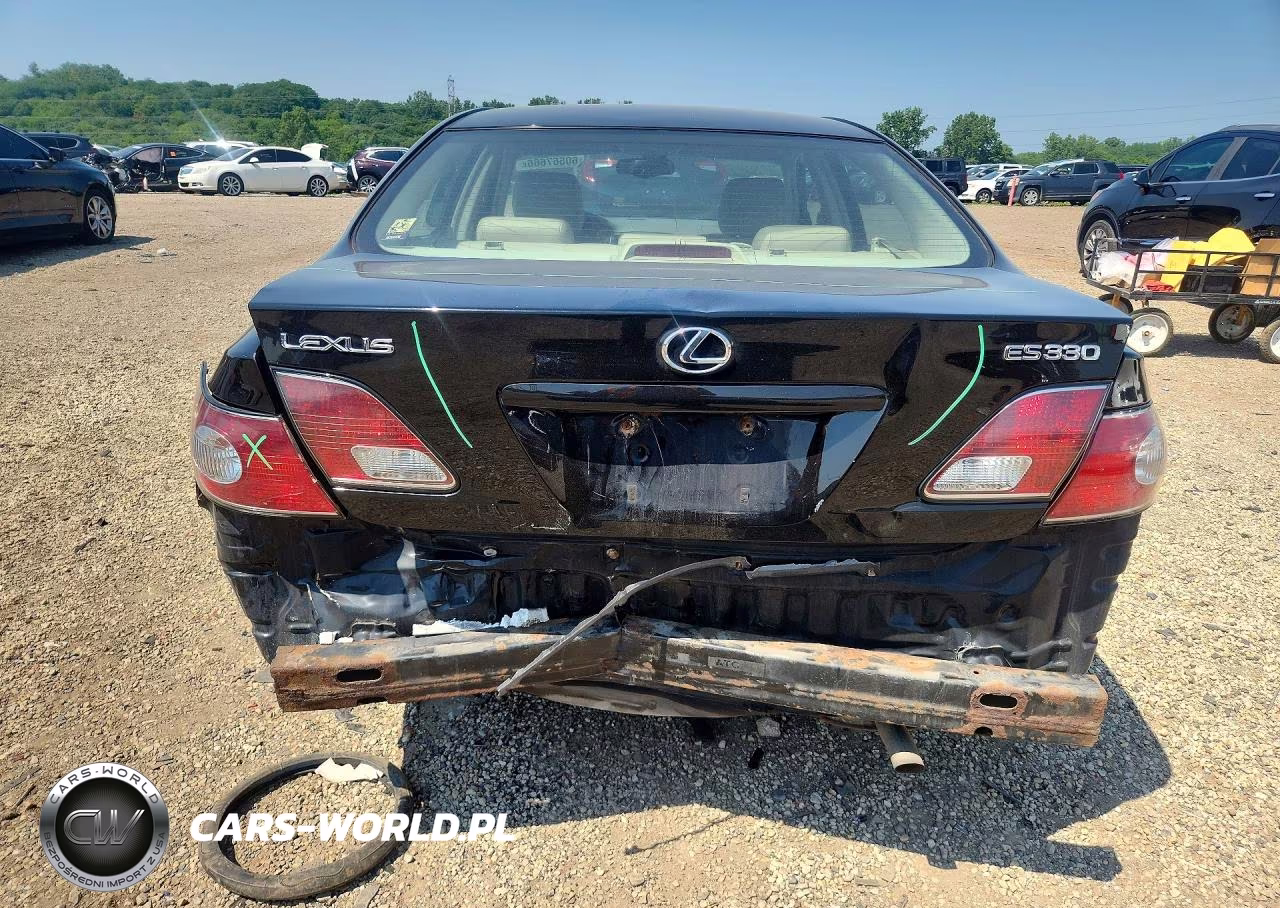 2004 Lexus Es 330 VIN:JTHBA30G040005739 - 6