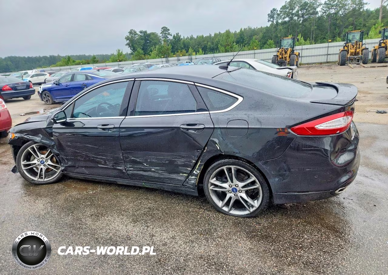 2013 Ford Fusion Titanium VIN:3FA6P0D93DR212756 - 2