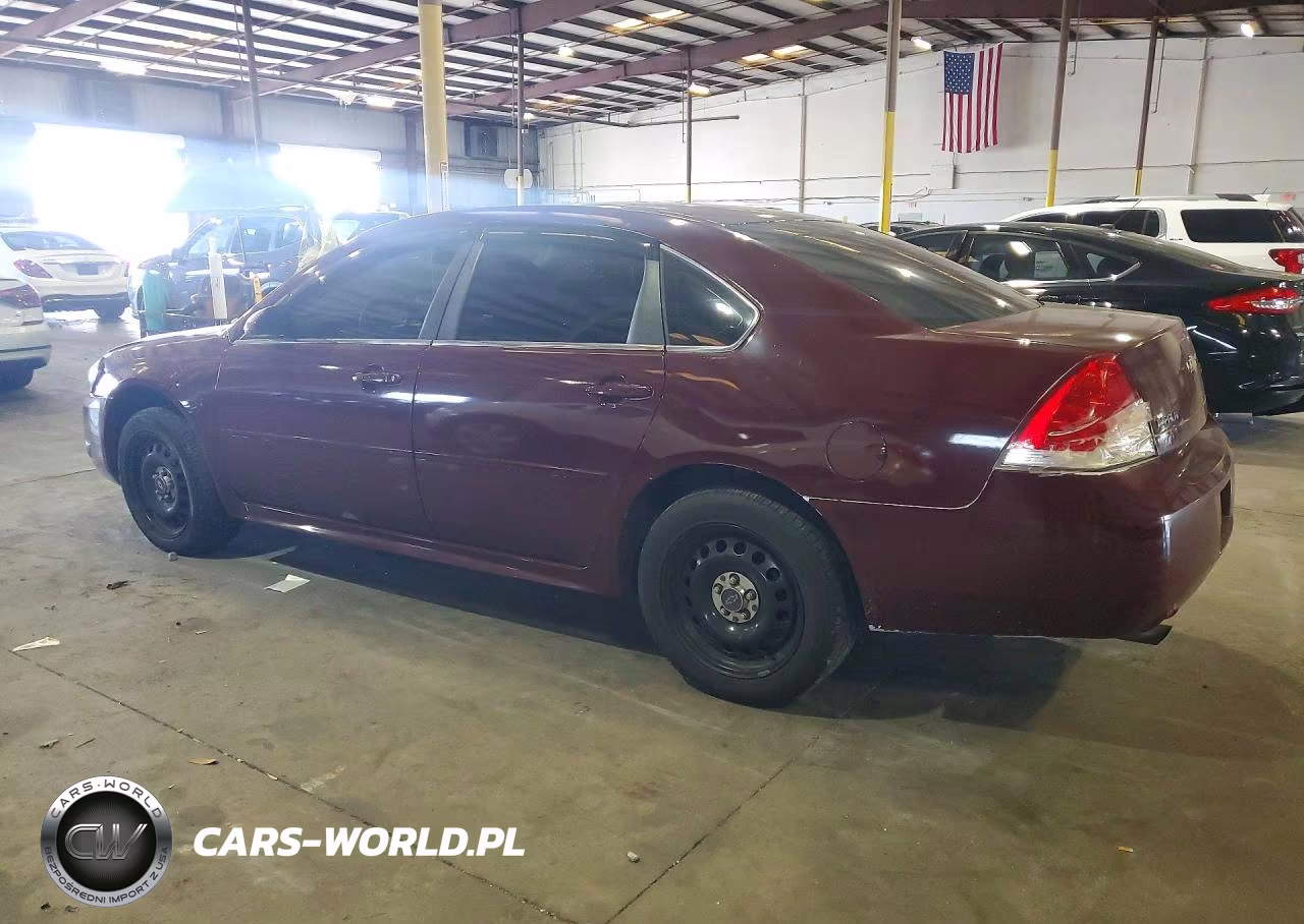 2013 Chevrolet Impala Police VIN:2G1WD5E39D1248779 - 2