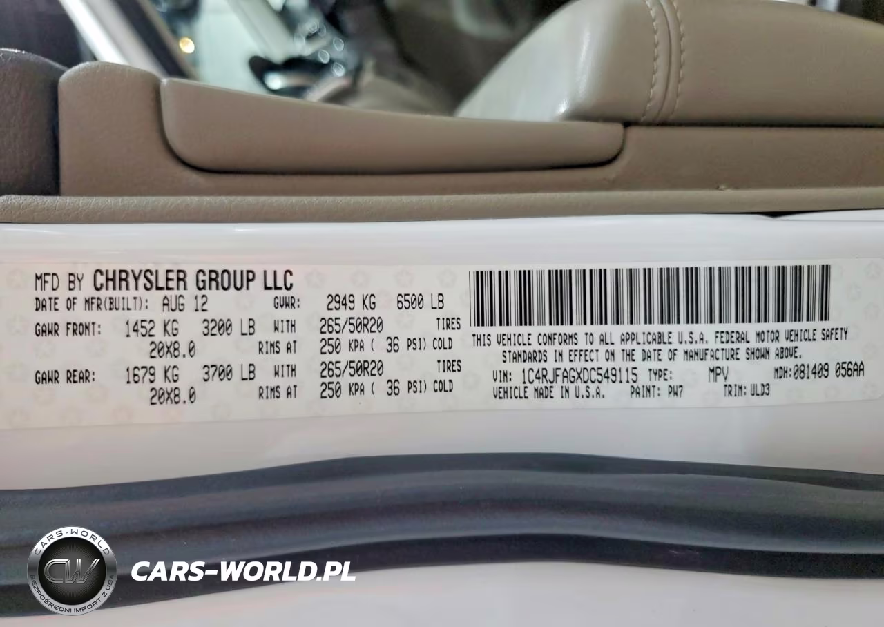 2013 Jeep Grand Cherokee Laredo VIN:1C4RJFAGXDC549115 - 14