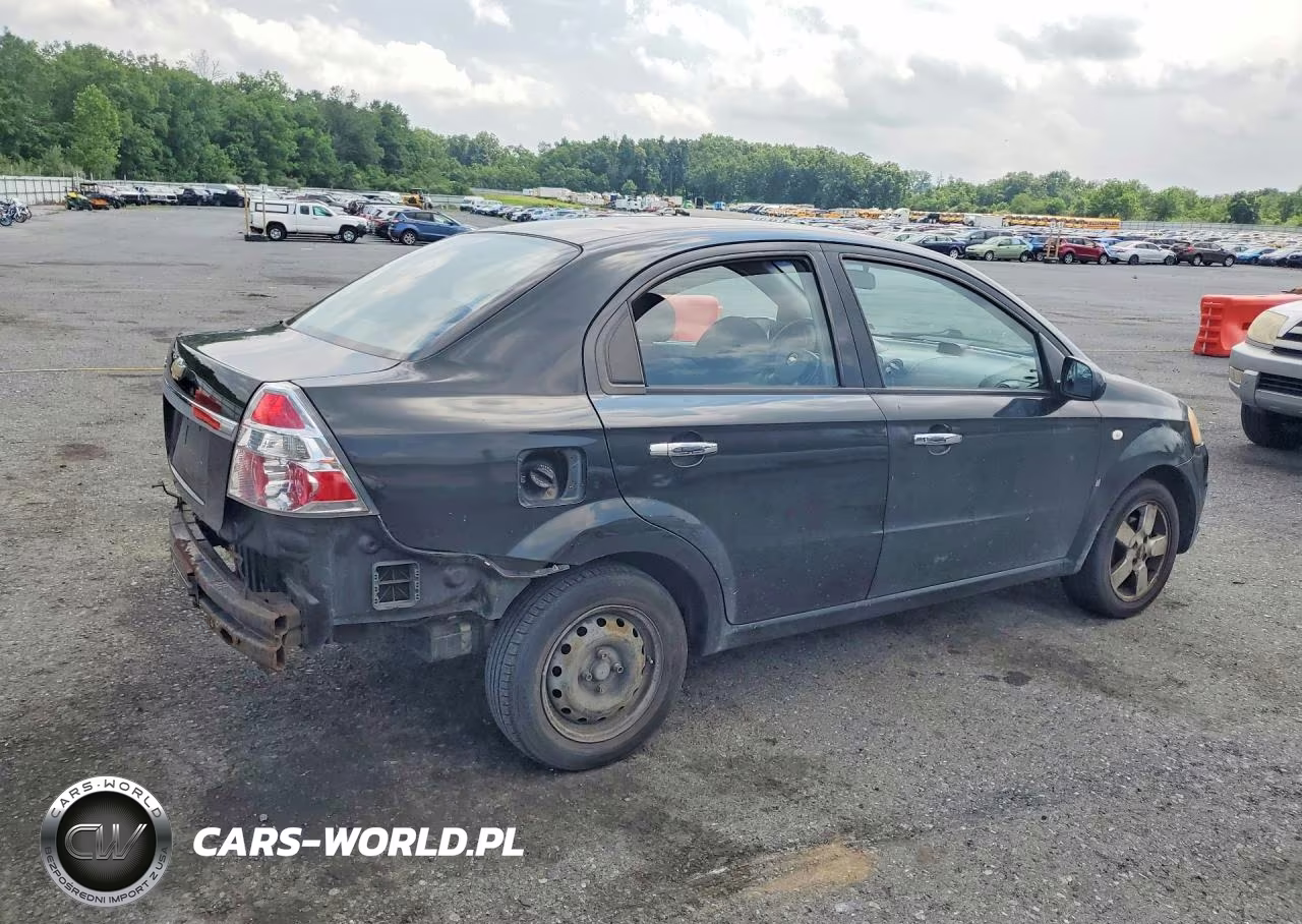 2007 Chevrolet Aveo Base VIN:KL1TD56647B107715 - 3