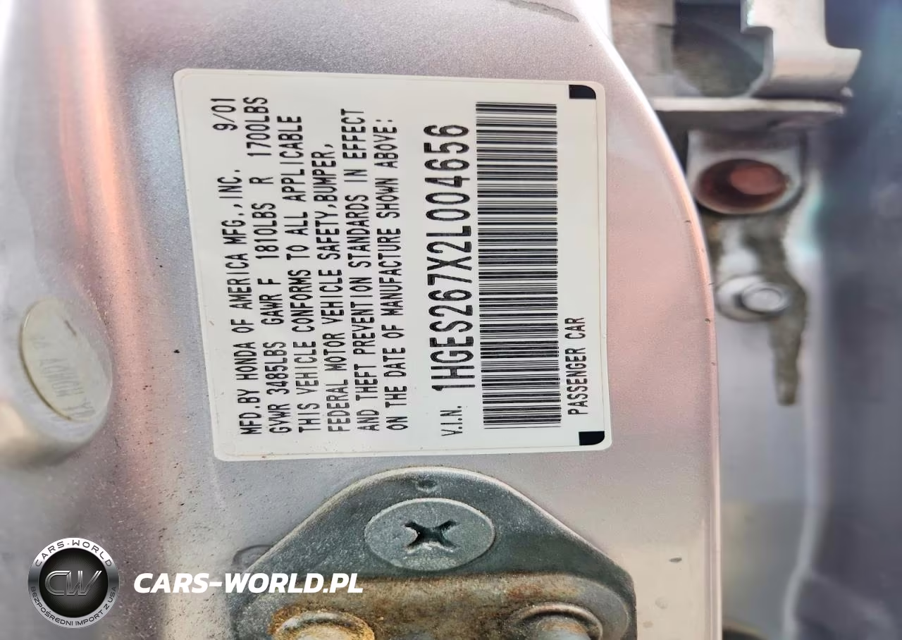2002 Honda Civic Ex VIN:1HGES267X2L004656 - 13