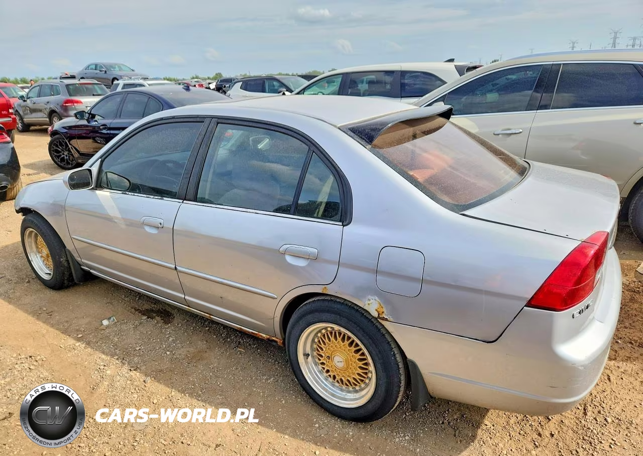 2002 Honda Civic Ex VIN:1HGES267X2L004656 - 2