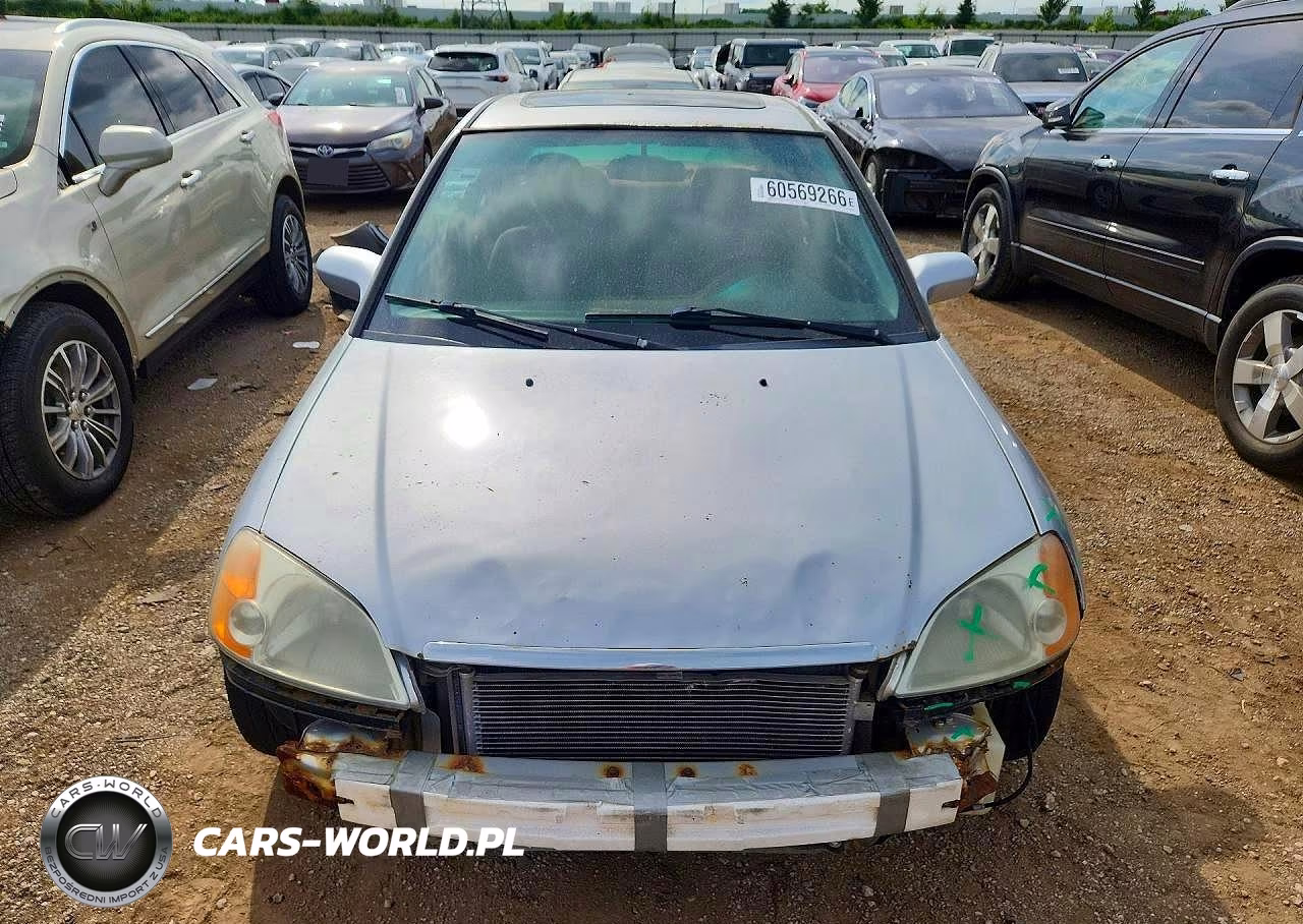 2002 Honda Civic Ex VIN:1HGES267X2L004656 - 5