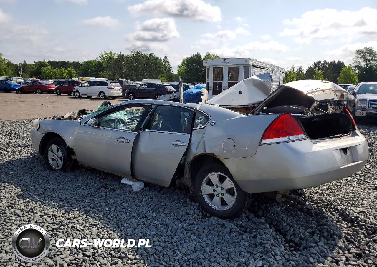 2008 Chevrolet Impala Lt VIN:2G1WT55K089155988 - 2