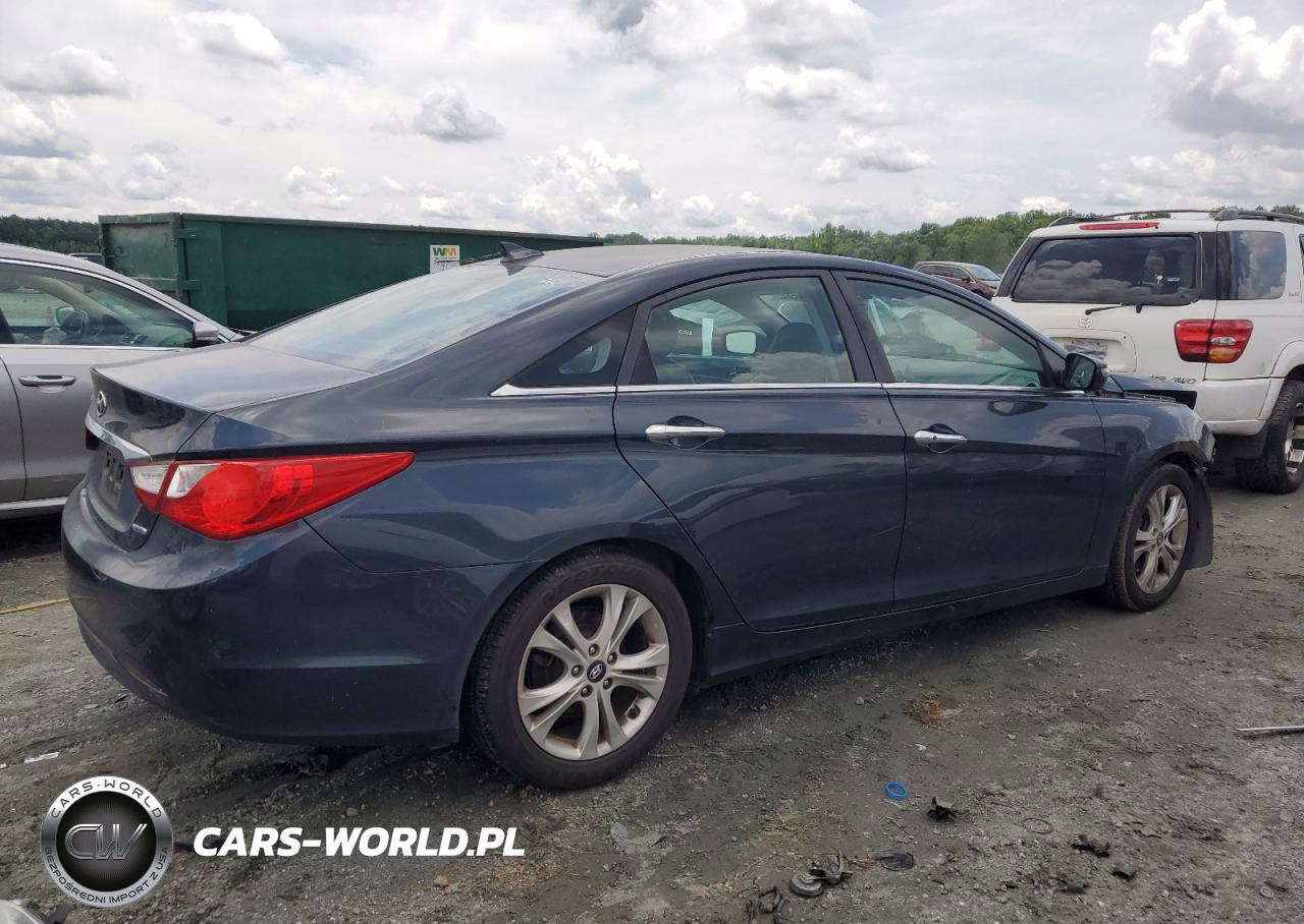 2013 Hyundai Sonata Se VIN:5NPEC4AC3DH602283 - 3
