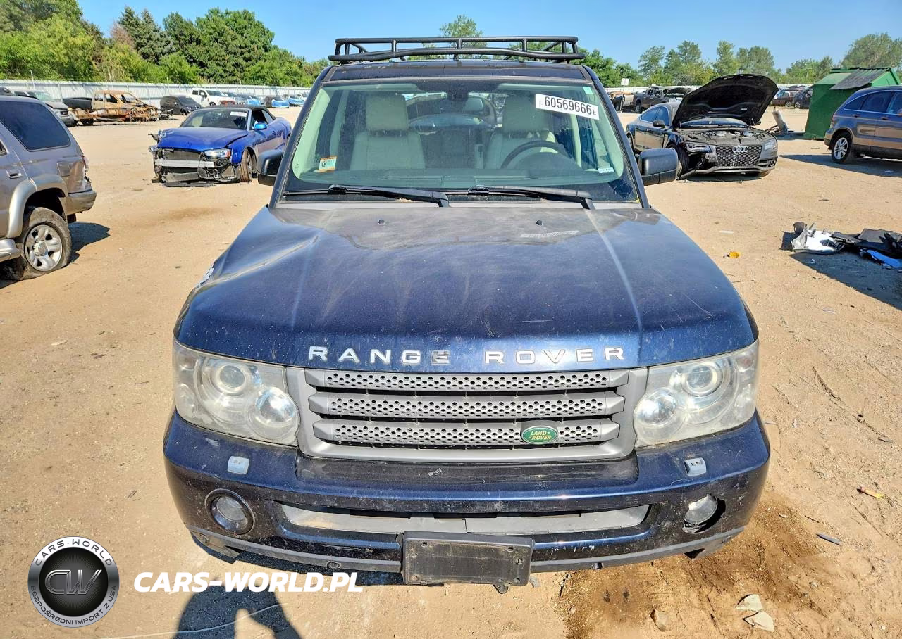 2008 Land Rover Range Rover Sport Hse VIN:SALSK25438A142500 - 5