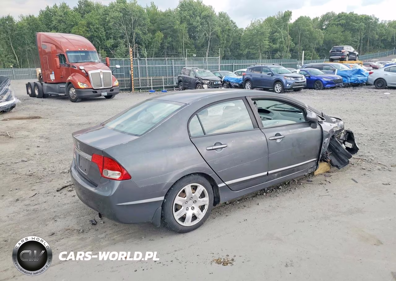 2011 Honda Civic Lx VIN:2HGFA1F5XBH300290 - 3
