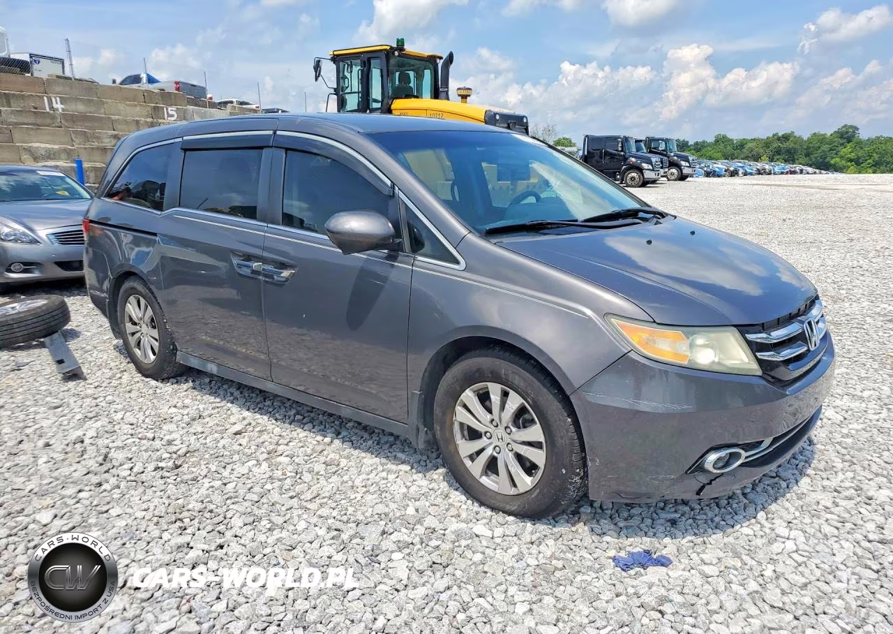 2015 Honda Odyssey Ex VIN:5FNRL5H40FB019497 - 4