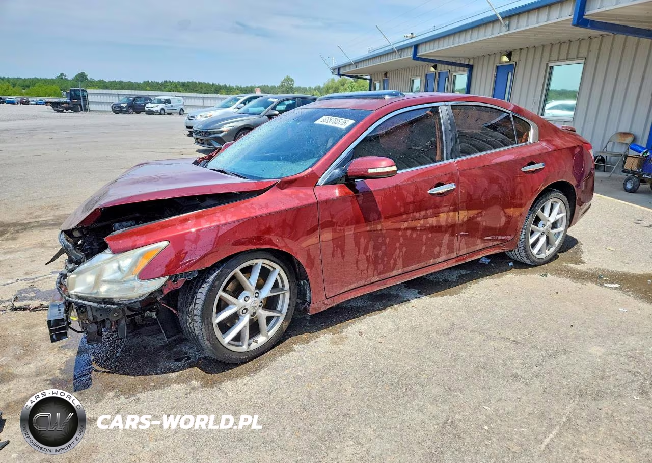2009 Nissan Maxima S-Sv VIN:1N4AA51E49C817935 - 1