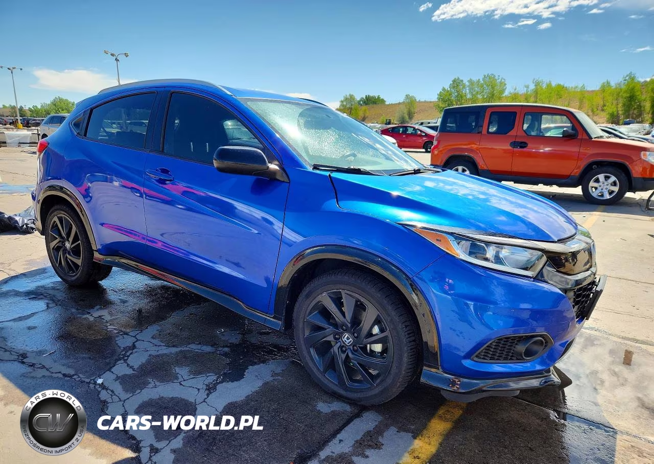 2022 Honda Hr-V Sport VIN:3CZRU5H15NM724061 - 4