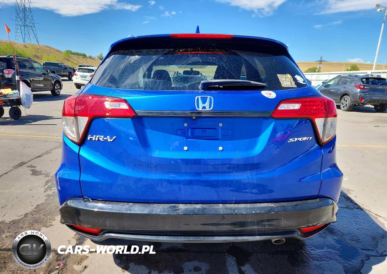 2022 Honda Hr-V Sport VIN:3CZRU5H15NM724061 - 6
