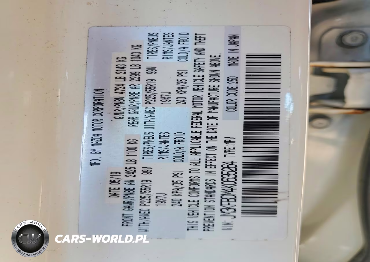 2019 Mazda Cx-5 Grand Touring VIN:JM3KFBDM4K0635264 - 13