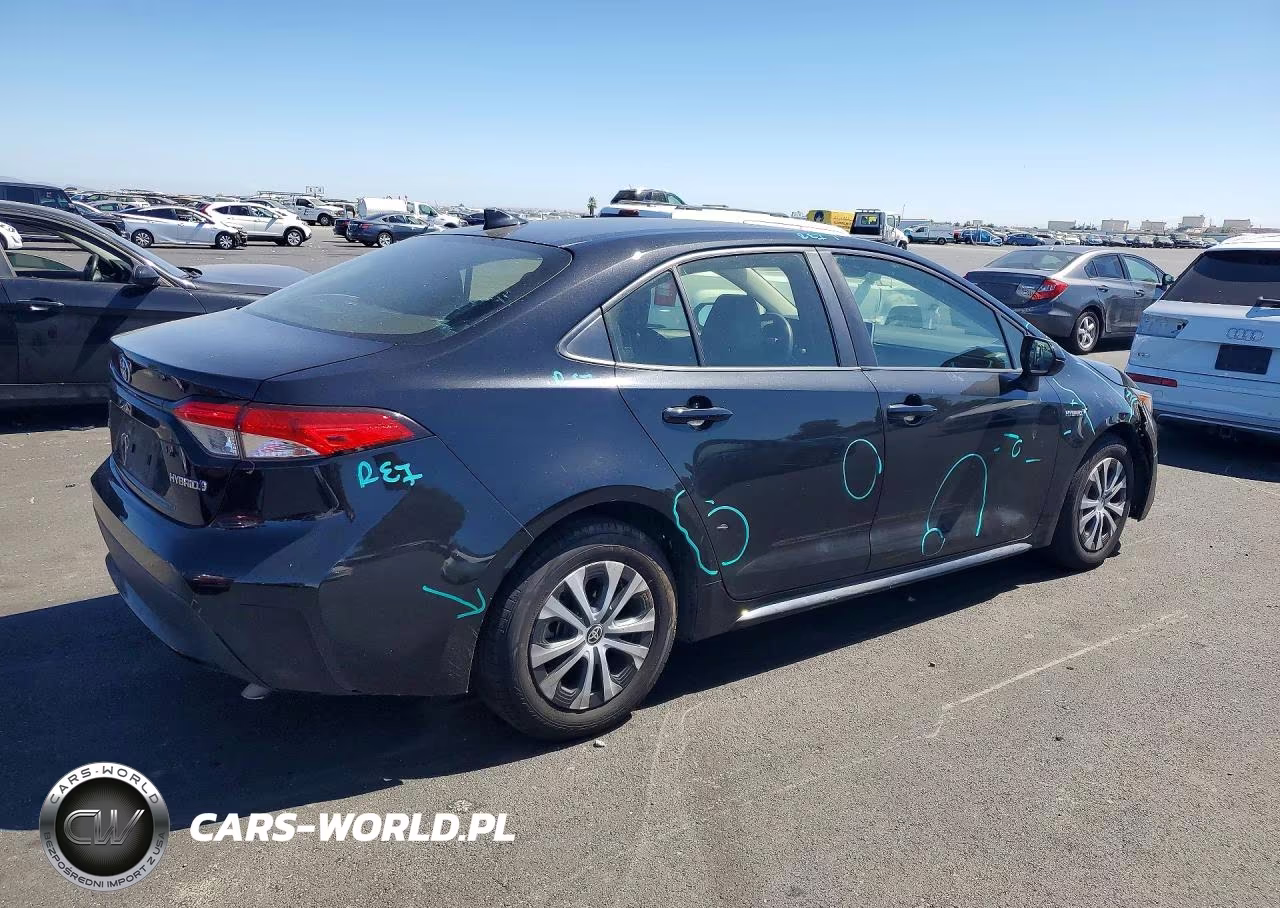 2021 Toyota Corolla Le VIN:JTDEAMDE6MJ019359 - 3