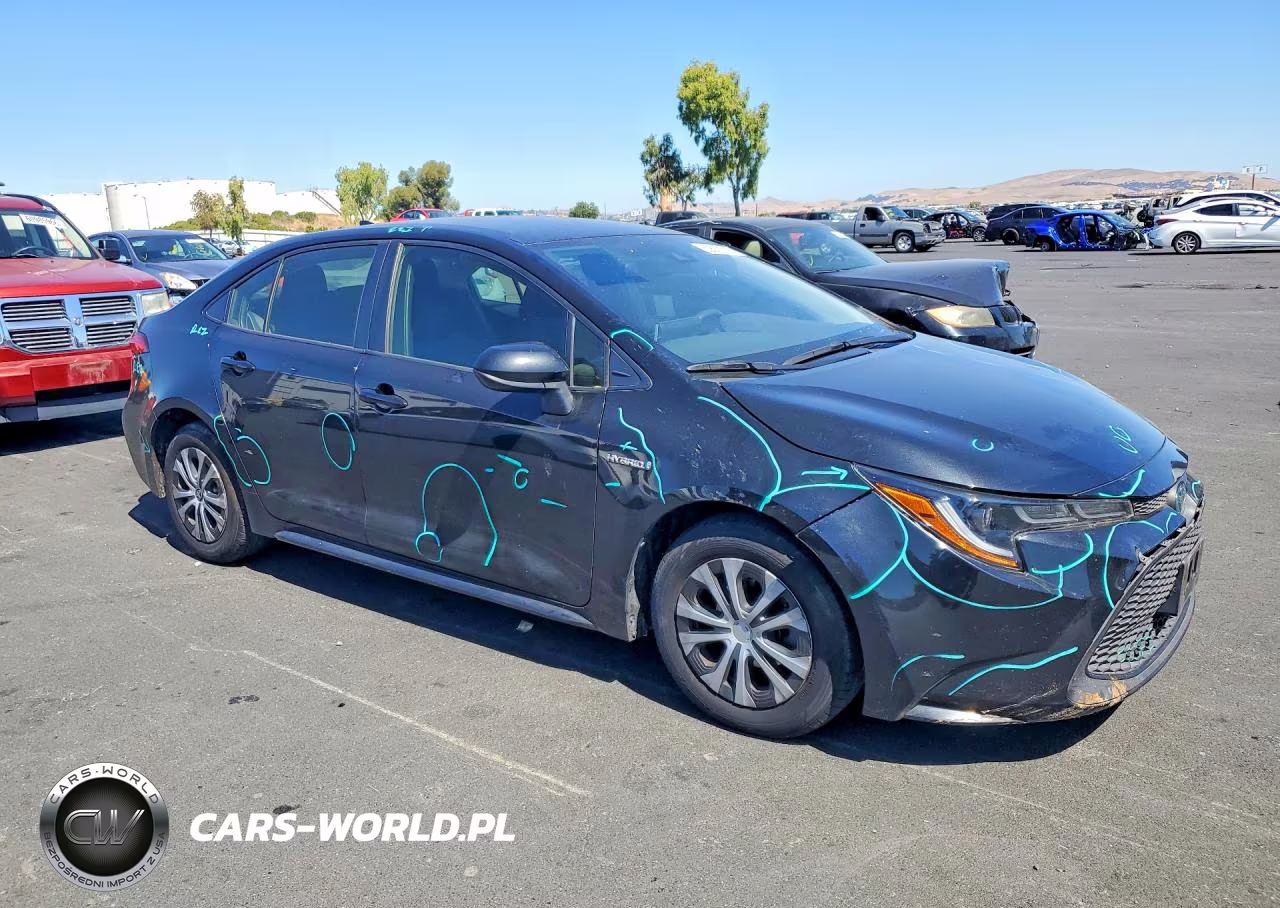 2021 Toyota Corolla Le VIN:JTDEAMDE6MJ019359 - 4