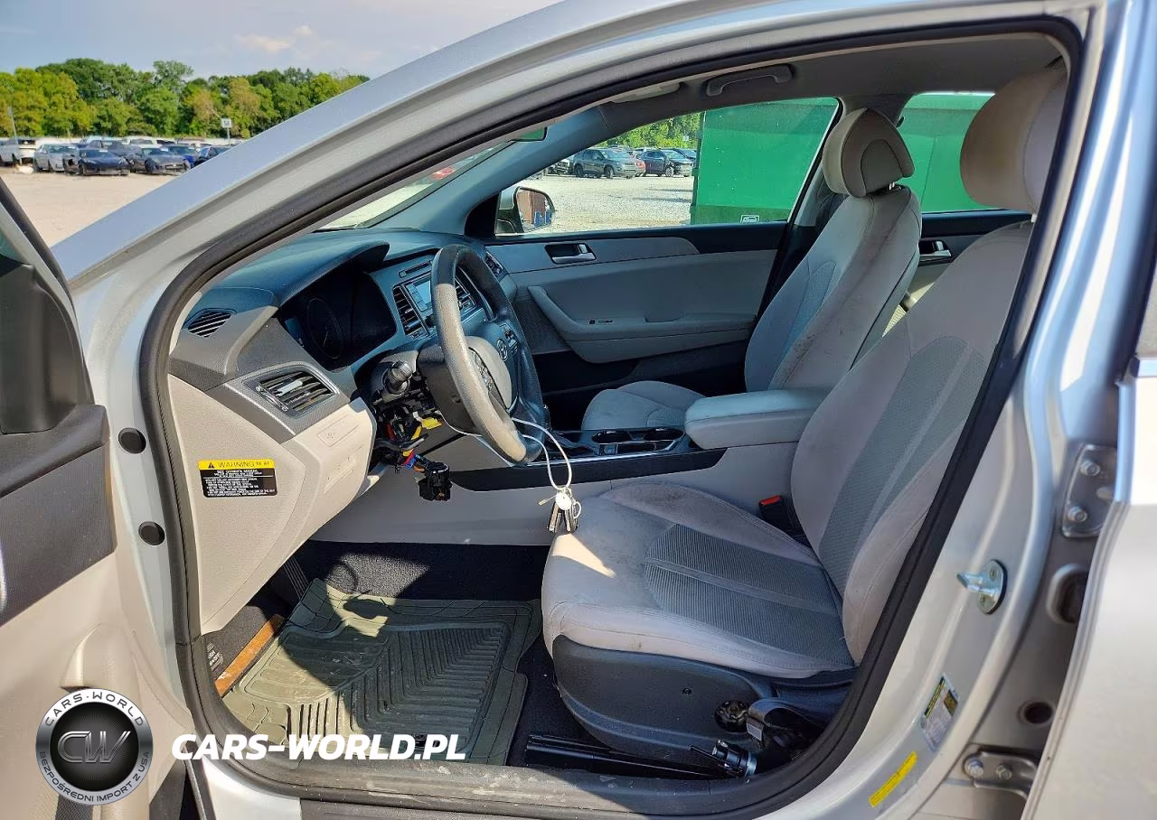 2015 Hyundai Sonata Se VIN:5NPE24AFXFH077870 - 7
