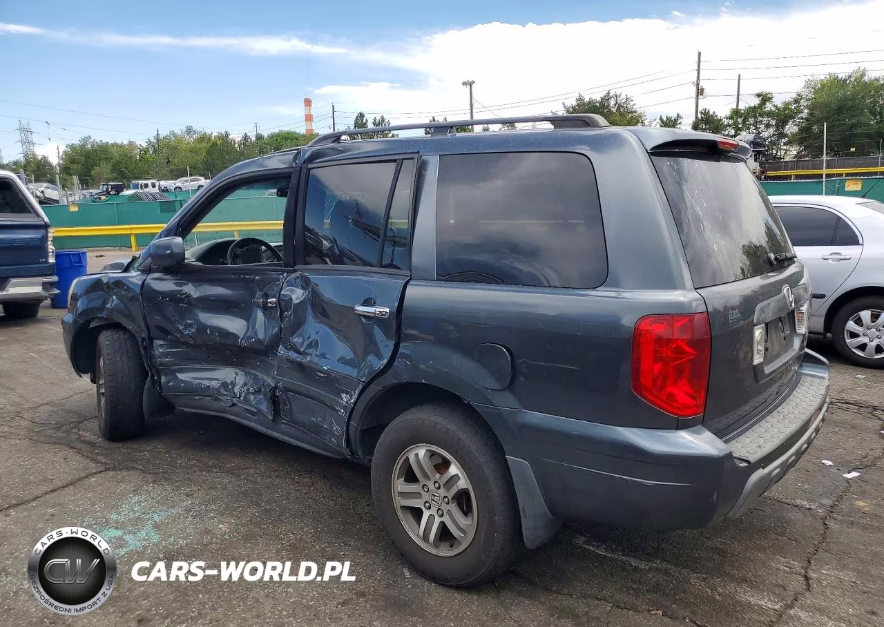 2004 Honda Pilot Ex VIN:2HKYF18454H560782 - 2