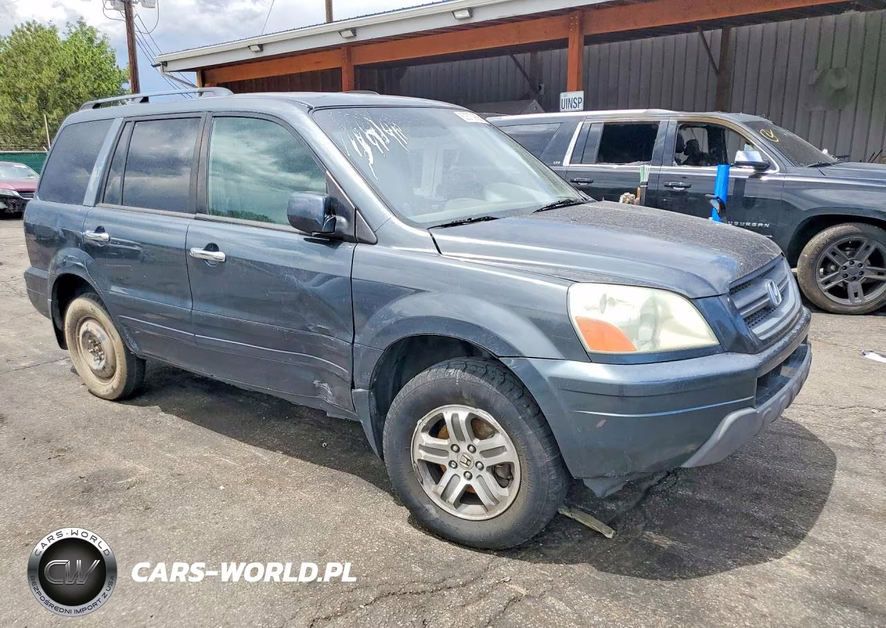 2004 Honda Pilot Ex VIN:2HKYF18454H560782 - 4