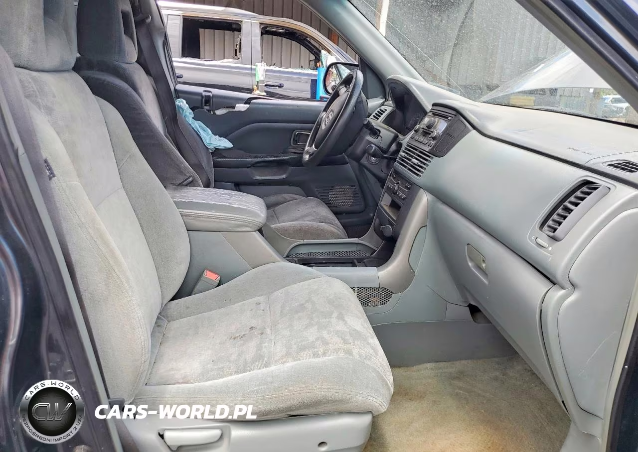 2004 Honda Pilot Ex VIN:2HKYF18454H560782 - 7