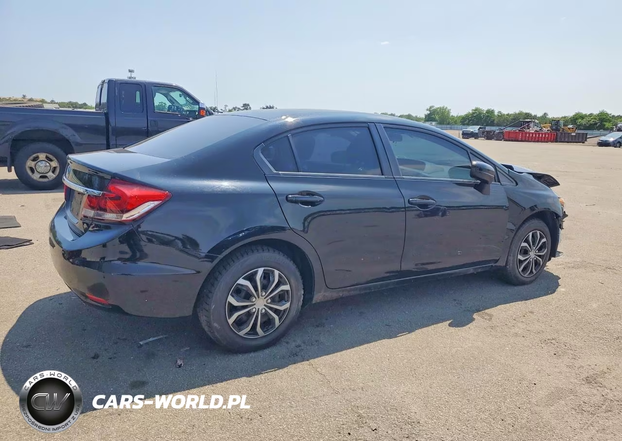 2014 Honda Civic Lx VIN:19XFB2F59EE252346 - 3