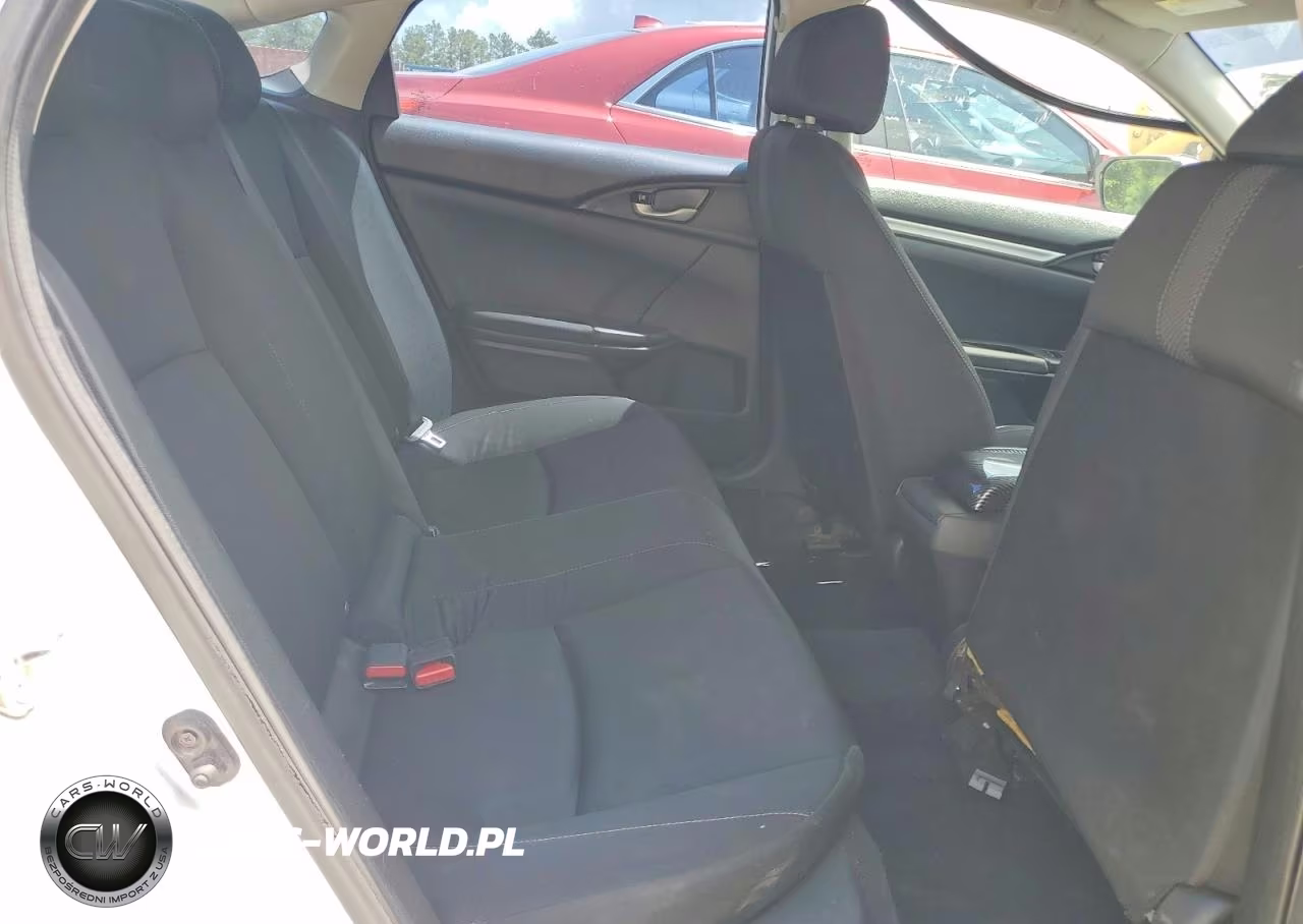 2020 Honda Civic Lx VIN:2HGFC2F6XLH599905 - 10