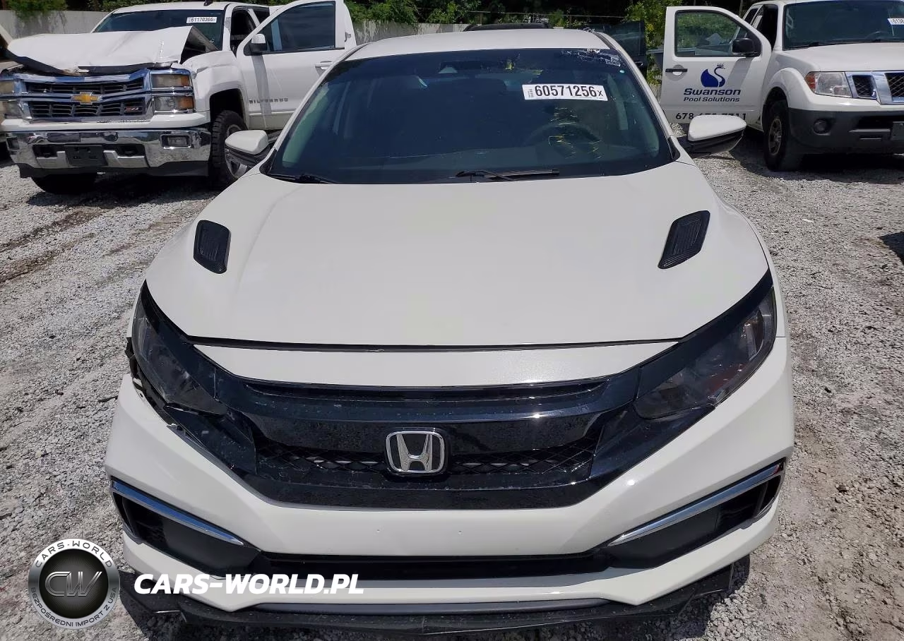 2020 Honda Civic Lx VIN:2HGFC2F6XLH599905 - 5