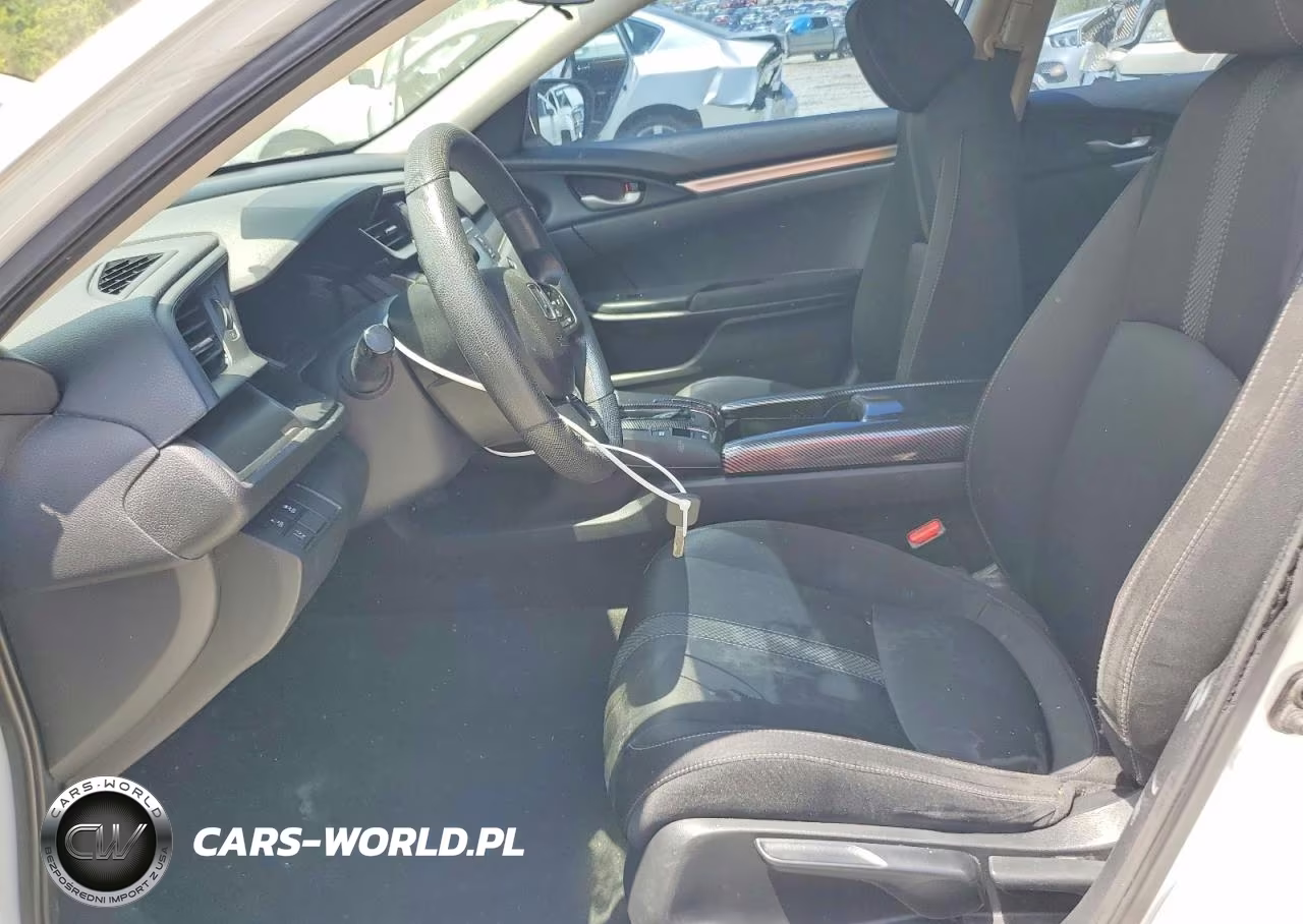 2020 Honda Civic Lx VIN:2HGFC2F6XLH599905 - 7