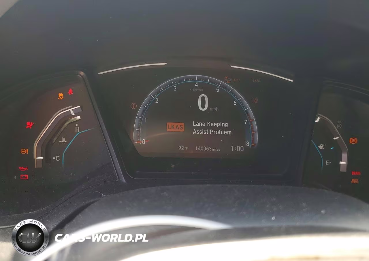 2020 Honda Civic Lx VIN:2HGFC2F6XLH599905 - 9