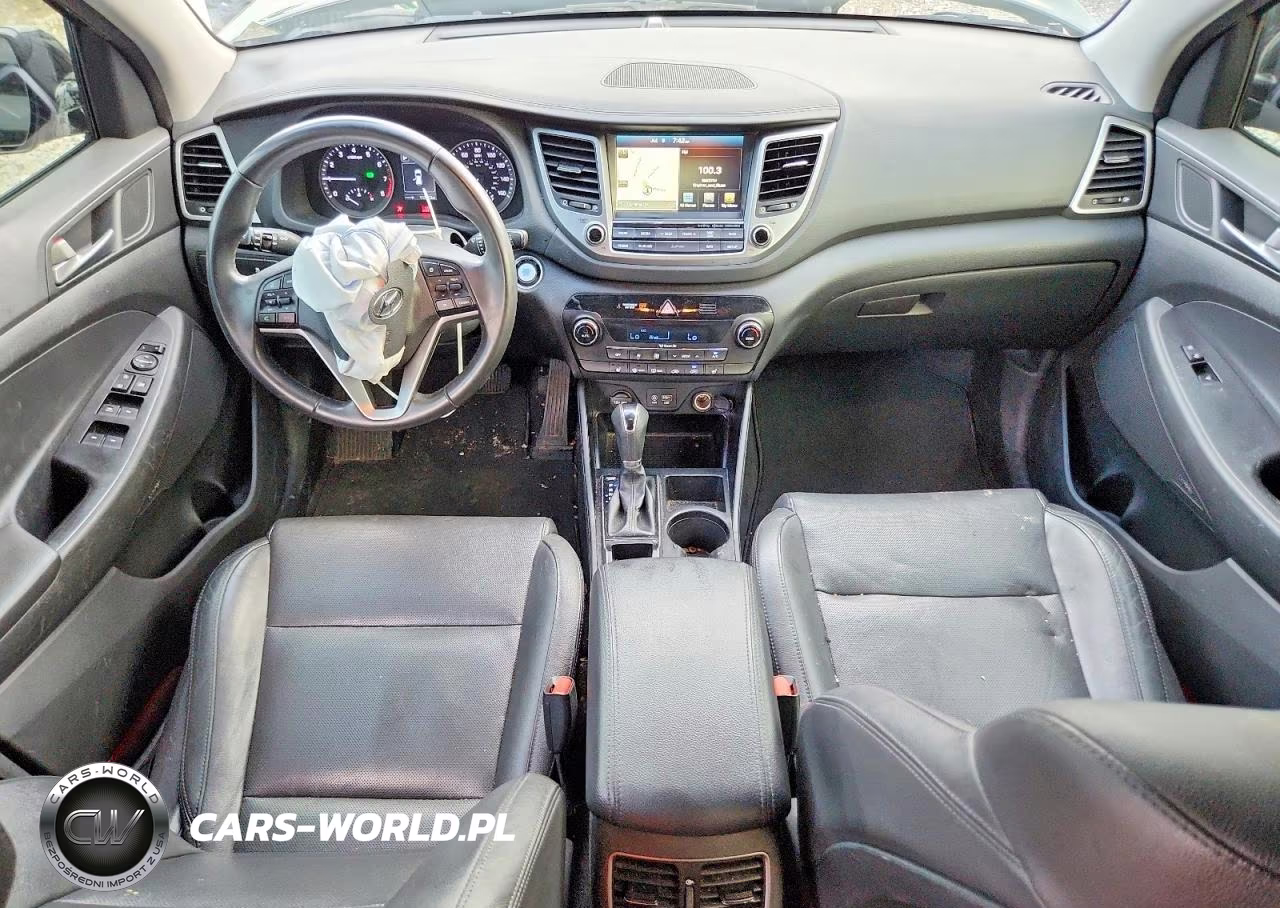 2017 Hyundai Tucson Se Plus VIN:KM8J33A46HU381299 - 8