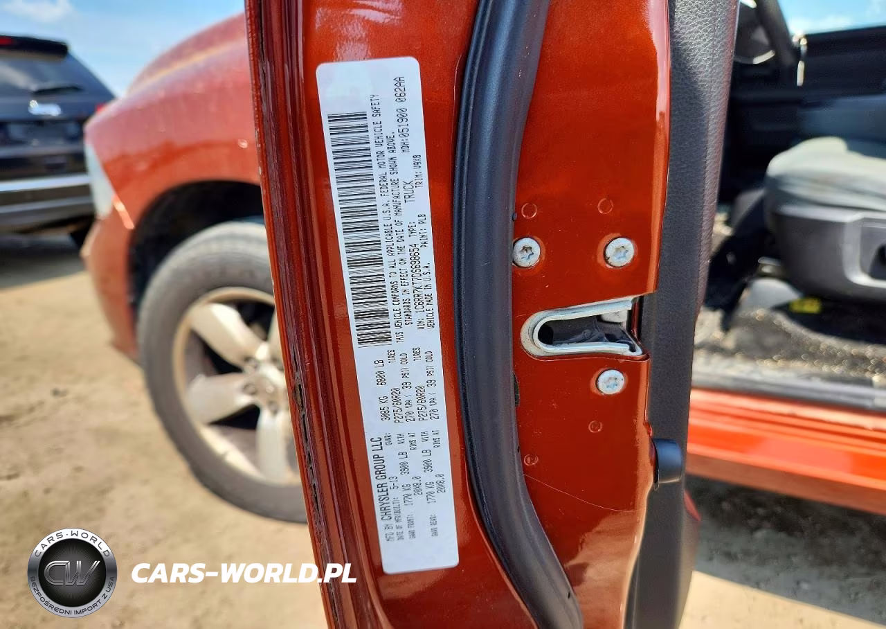2013 Ram 1500 St VIN:1C6RR7KT7DS698654 - 12