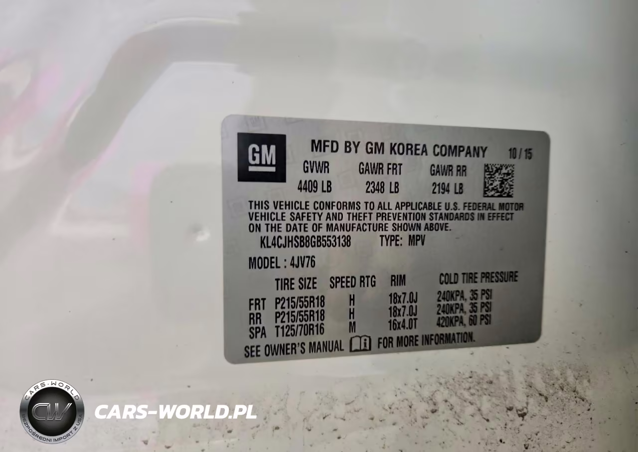 2016 Buick Encore Premium VIN:KL4CJHSB8GB553138 - 13