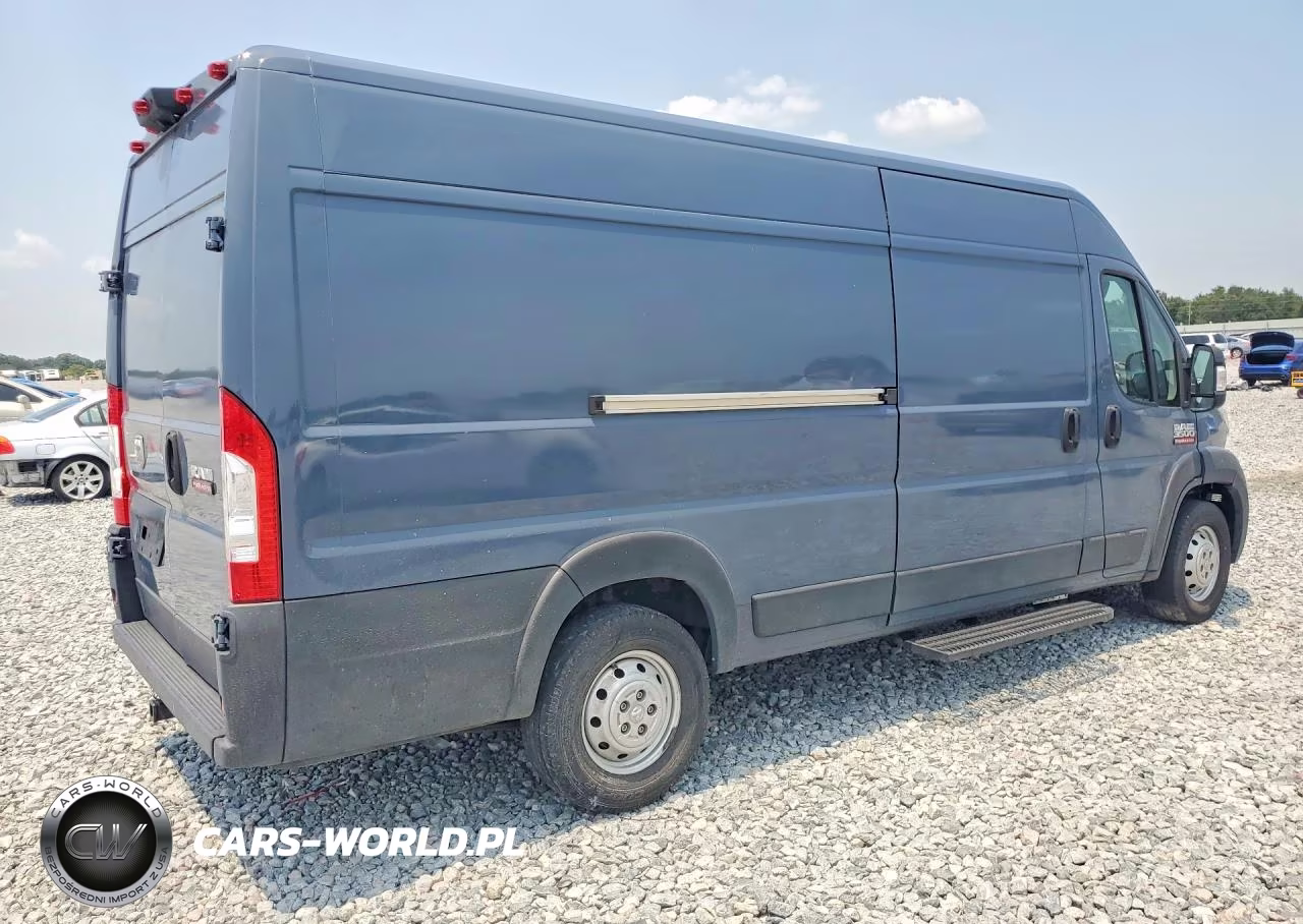 2020 Ram Promaster 3500 Cargo Van High Roof 159 Wb Ext VIN:3C6URVJG5LE140970 - 3