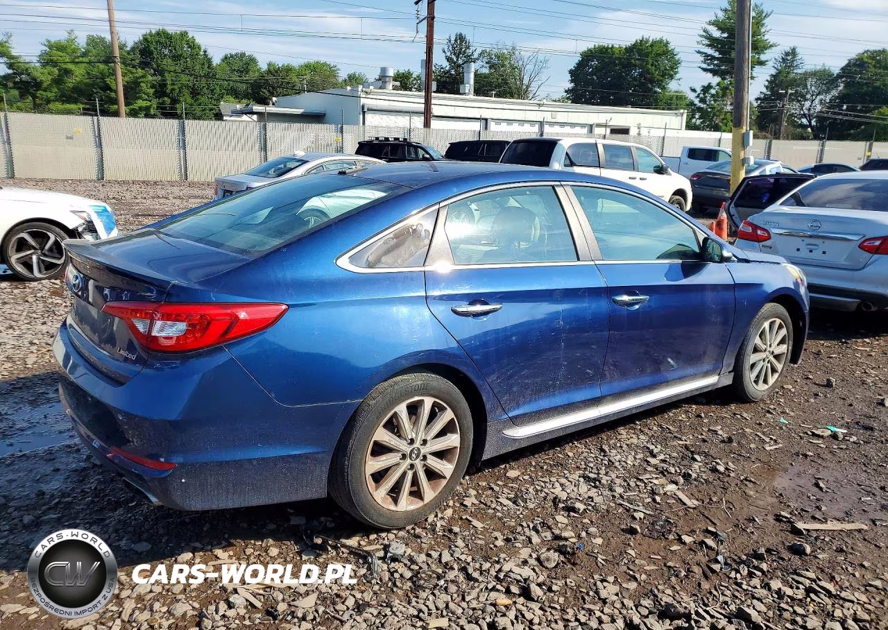 2017 HYUNDAI SONATA LIMITED VIN:5NPE34AF7HH497781 - 3