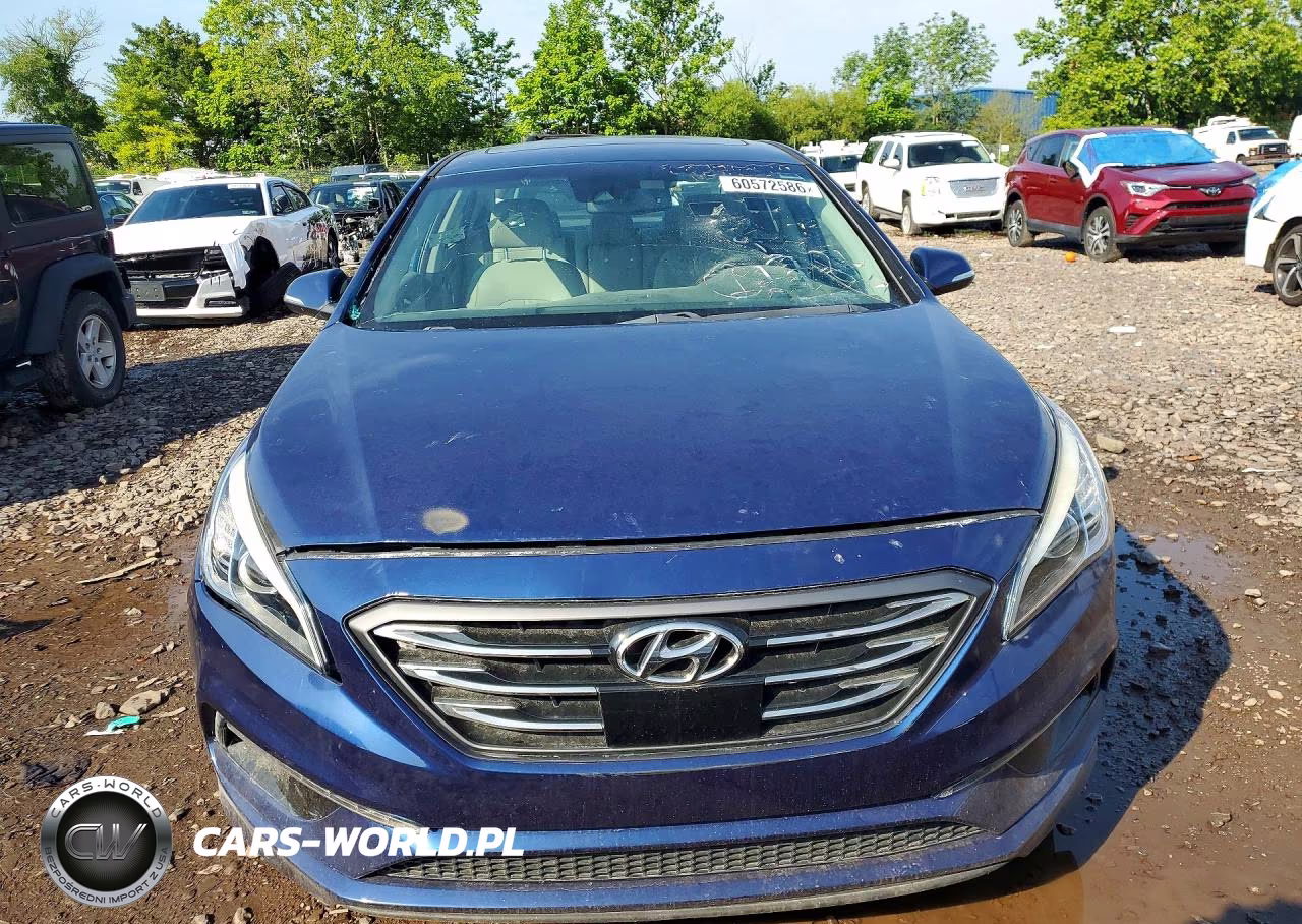 2017 HYUNDAI SONATA LIMITED VIN:5NPE34AF7HH497781 - 5