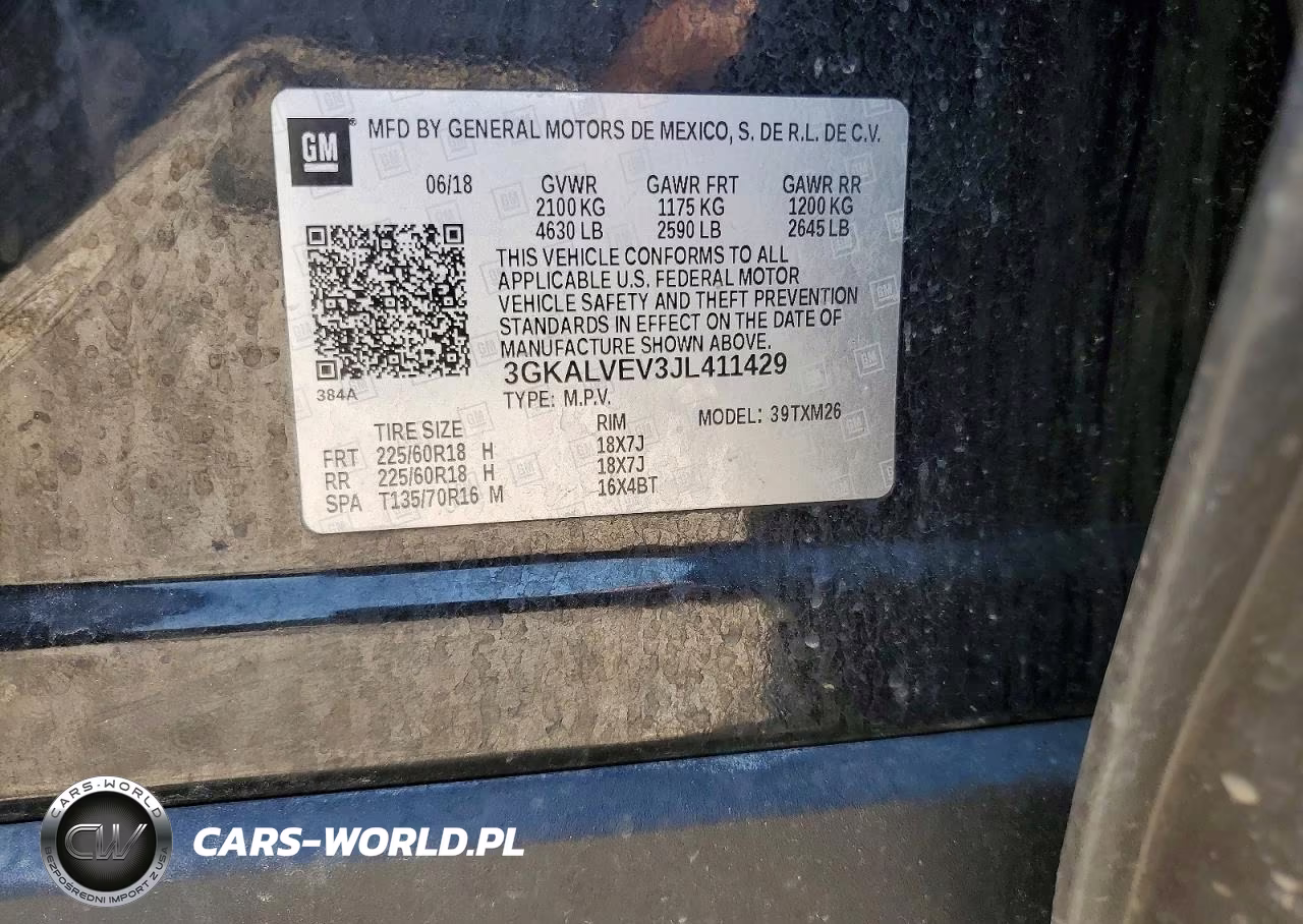 2018 GMC Terrain Slt VIN:3GKALVEV3JL411429 - 13