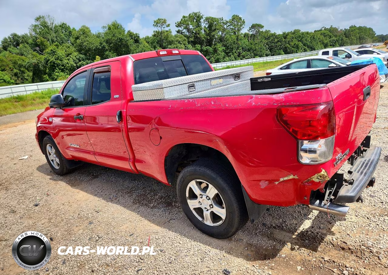 2007 Toyota Tundra Double Cab Sr5 VIN:5TFRT54107X004341 - 2