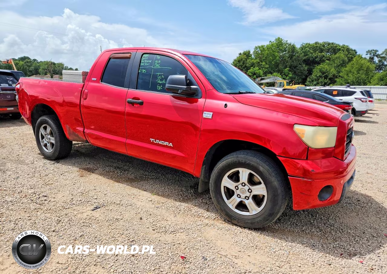 2007 Toyota Tundra Double Cab Sr5 VIN:5TFRT54107X004341 - 4