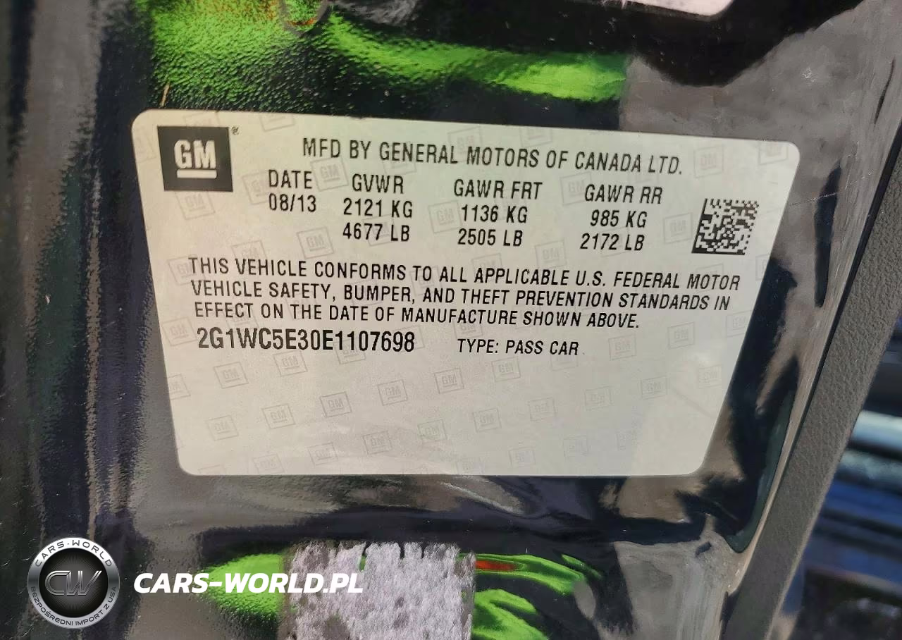 2014 Chevrolet Impala Limited Ltz VIN:2G1WC5E30E1107698 - 12