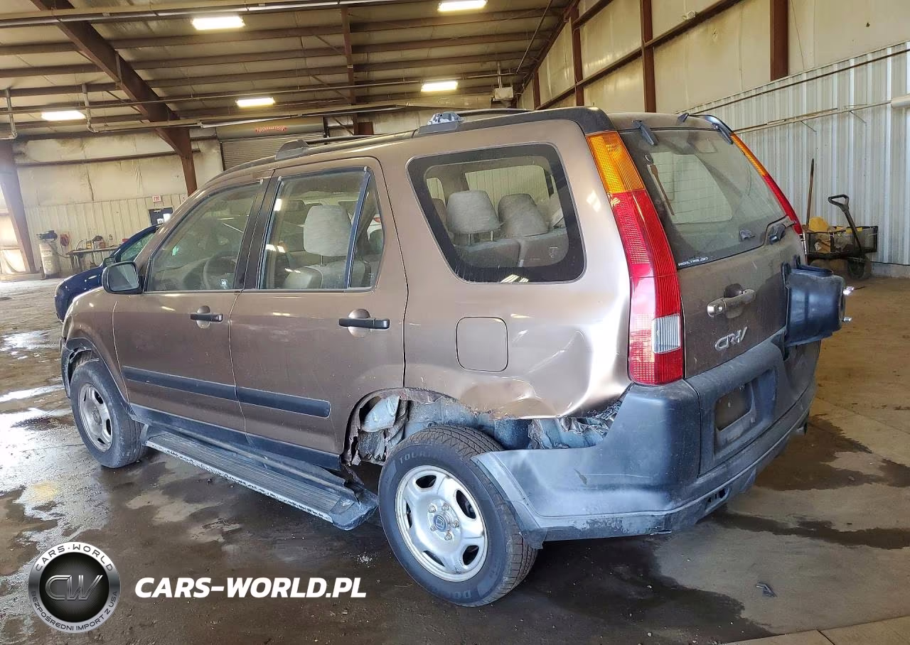 2002 Honda Cr-V Lx VIN:JHLRD78482C027835 - 2