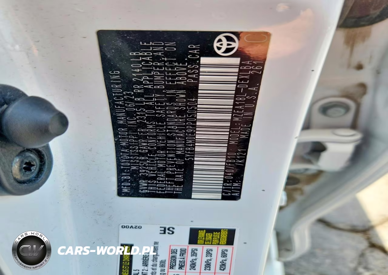 2023 Toyota Corolla Le VIN:5YFB4MDE9PP050504 - 12