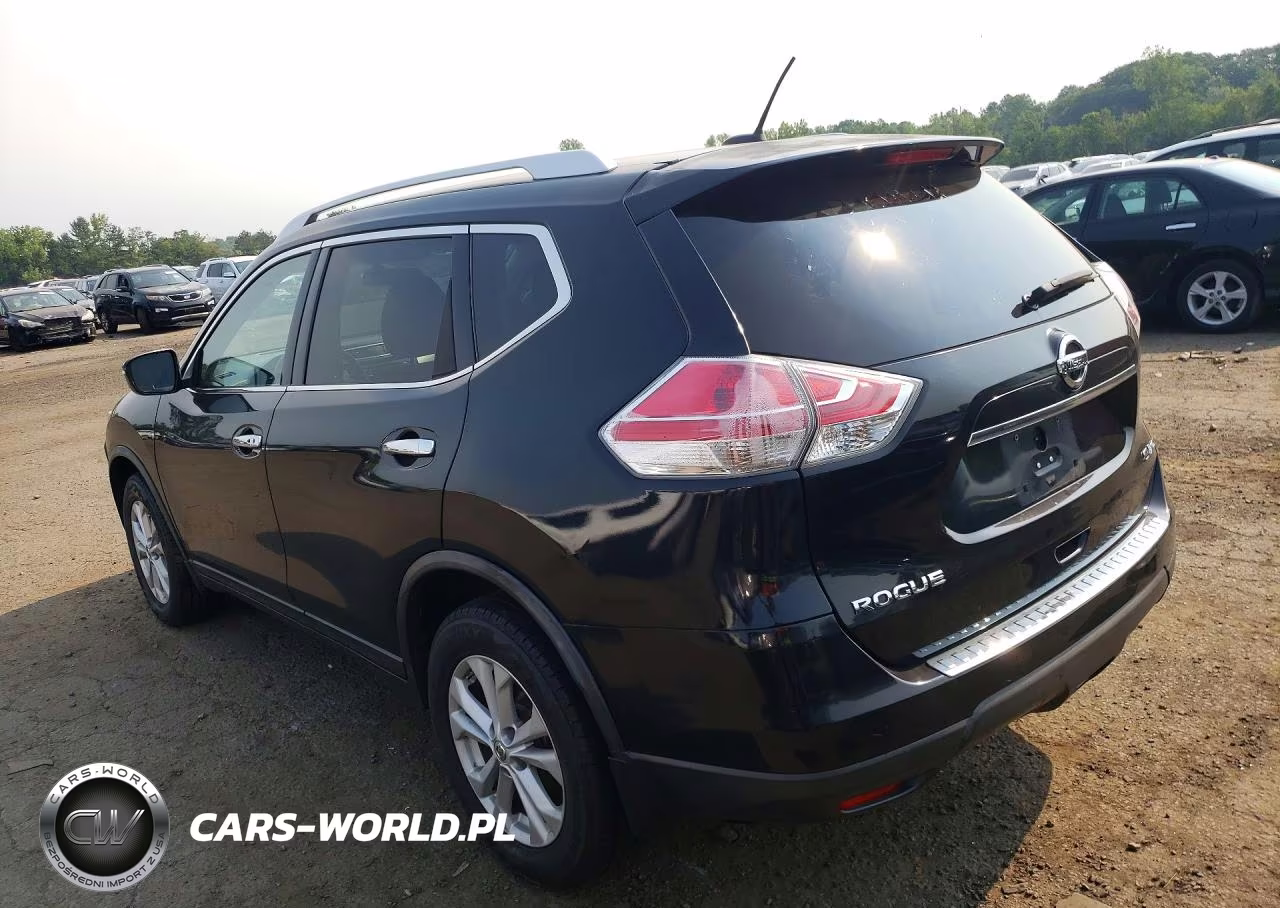 2016 Nissan Rogue Sv VIN:KNMAT2MV9GP639802 - 2