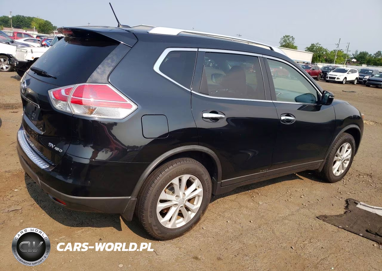 2016 Nissan Rogue Sv VIN:KNMAT2MV9GP639802 - 3