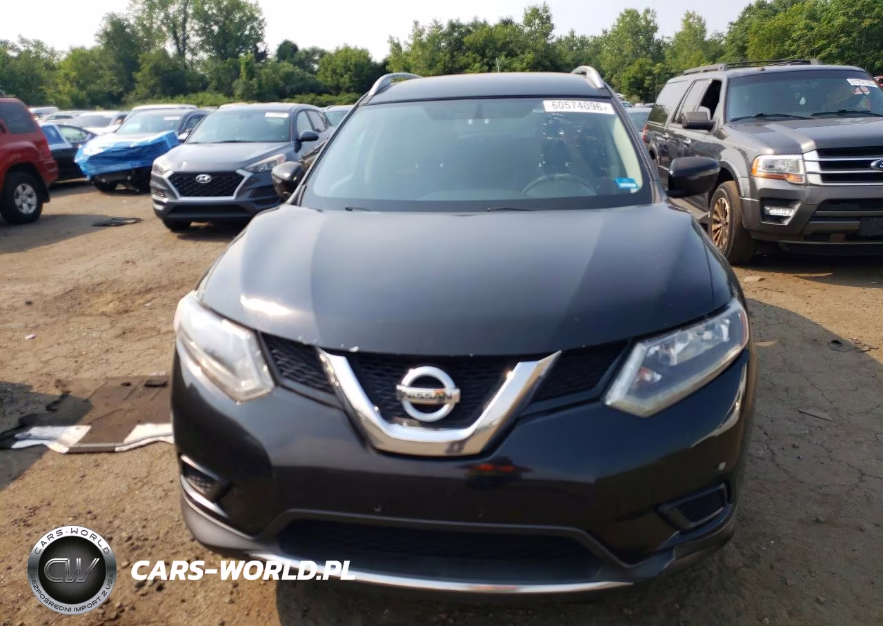 2016 Nissan Rogue Sv VIN:KNMAT2MV9GP639802 - 5