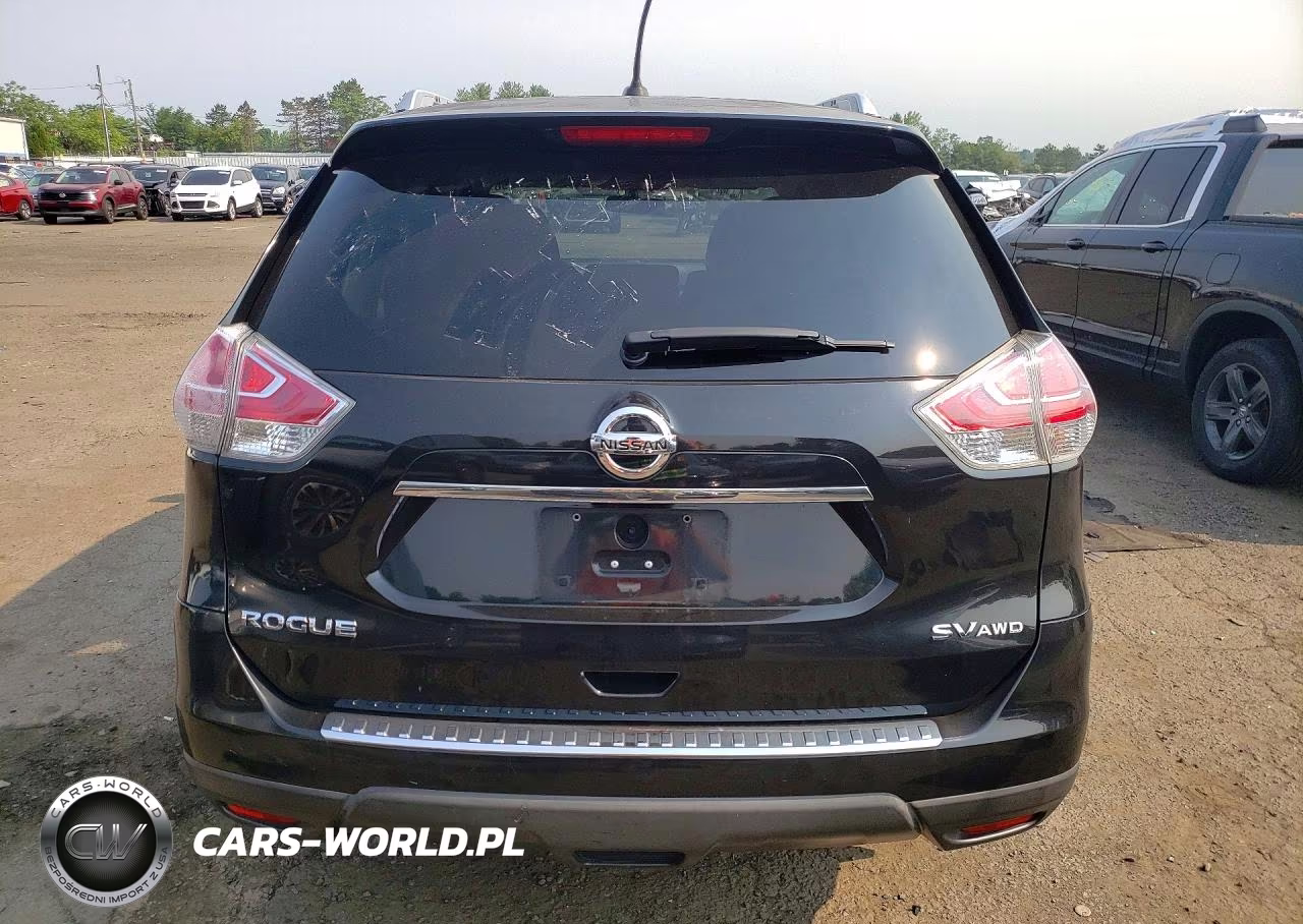 2016 Nissan Rogue Sv VIN:KNMAT2MV9GP639802 - 6