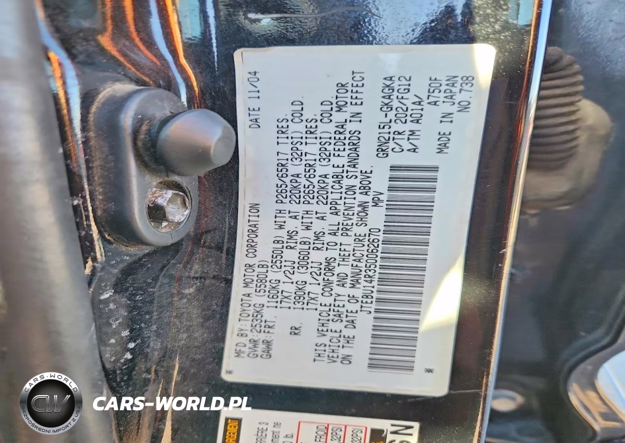 2005 Toyota 4Runner Sr5 VIN:JTEBU14R350062670 - 13