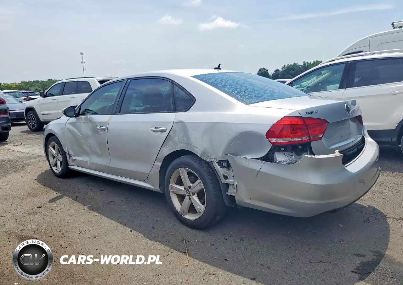2012 Volkswagen Passat S VIN:1VWAP7A3XCC053788 - 2