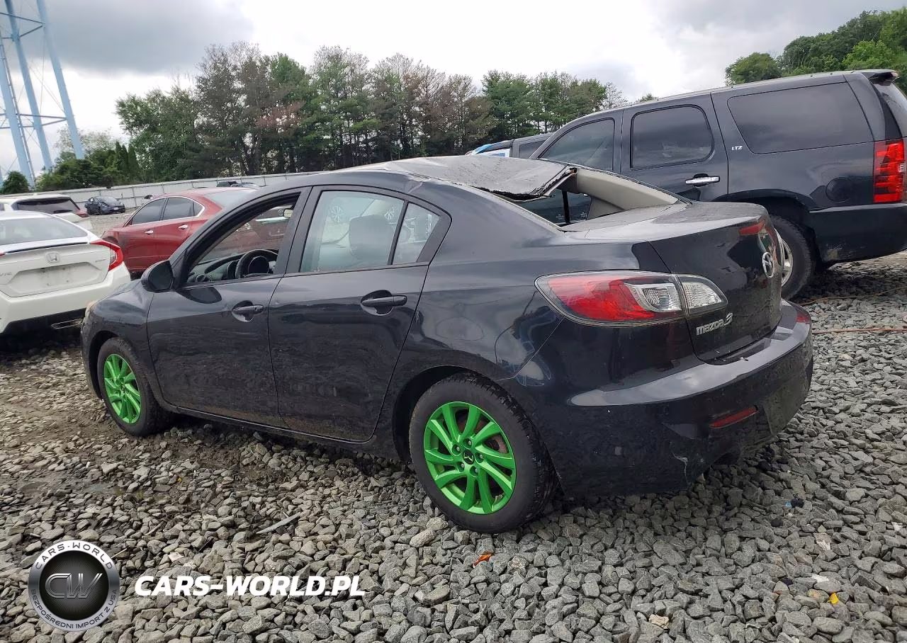 2012 Mazda 3 I VIN:JM1BL1V86C1543968 - 2